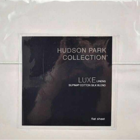 Hudson Jeans Gray Sheet Set Luxurious Bedding - Picture 1 of 3